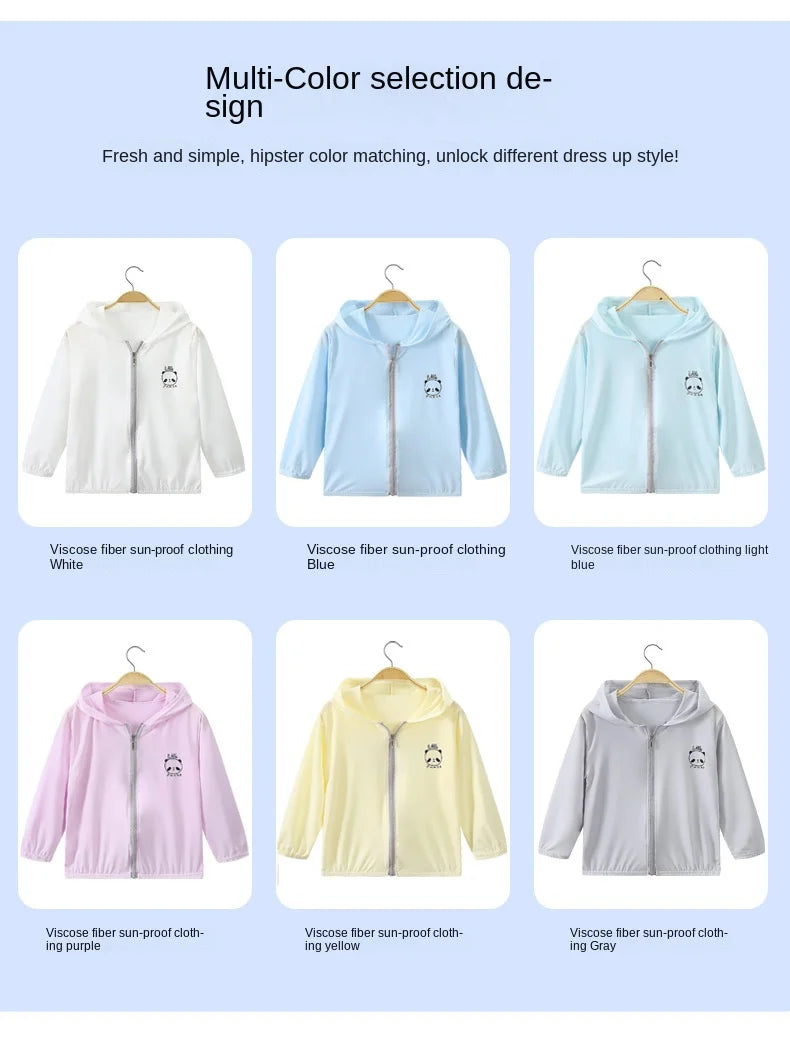 Kids UV Resistant  Sun Protection Hoodie