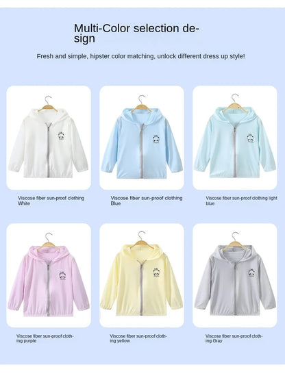 Kids UV Resistant  Sun Protection Hoodie