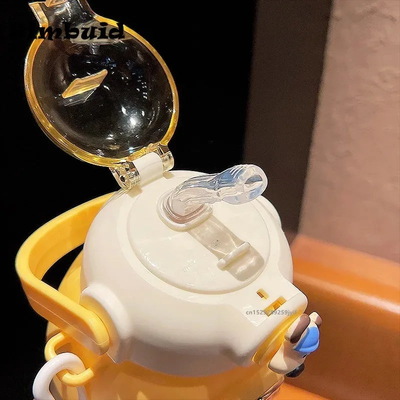 Kids Water Bottles With Straw / 820ml