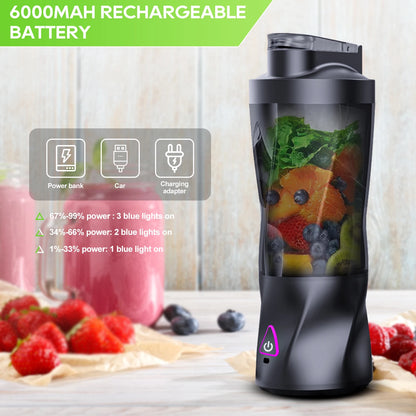 Portable Smoothie Blender Fresh Fruit blender 700ML USB Rechargeable Outdoor Mixing Cup