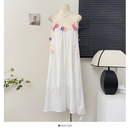 Floral Muse – Casual Korean Beach Dress