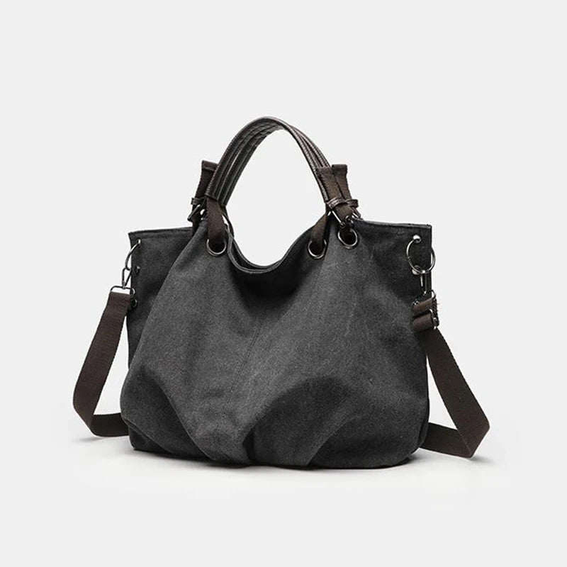 Vintage Large Capacity Tote Bag