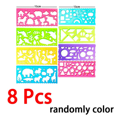 Geometry Spirograph Drawing Stencil Set  Kids Educational Toy