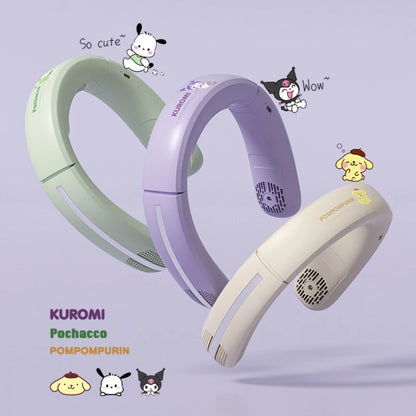 Kuromi Anime Neck Fan