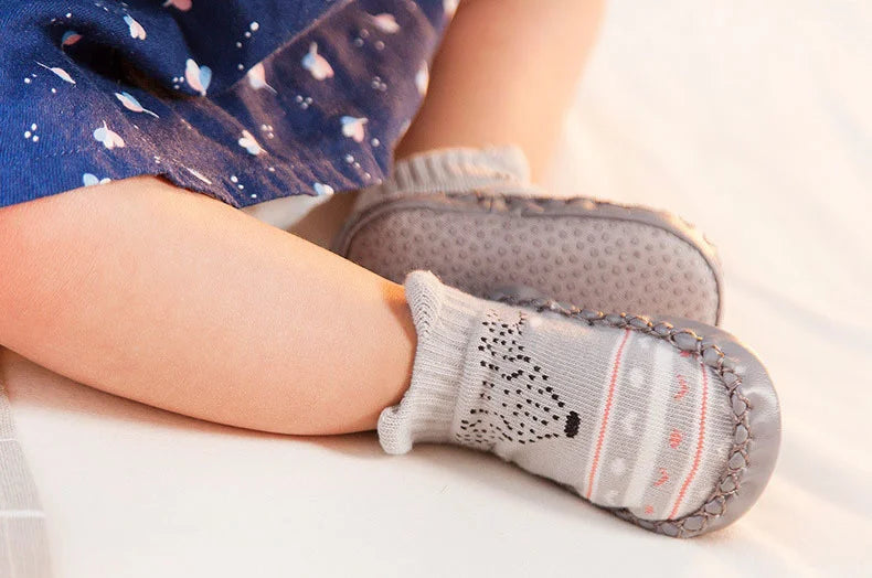 Anti Slip Soft Sole Baby Socks Slippers