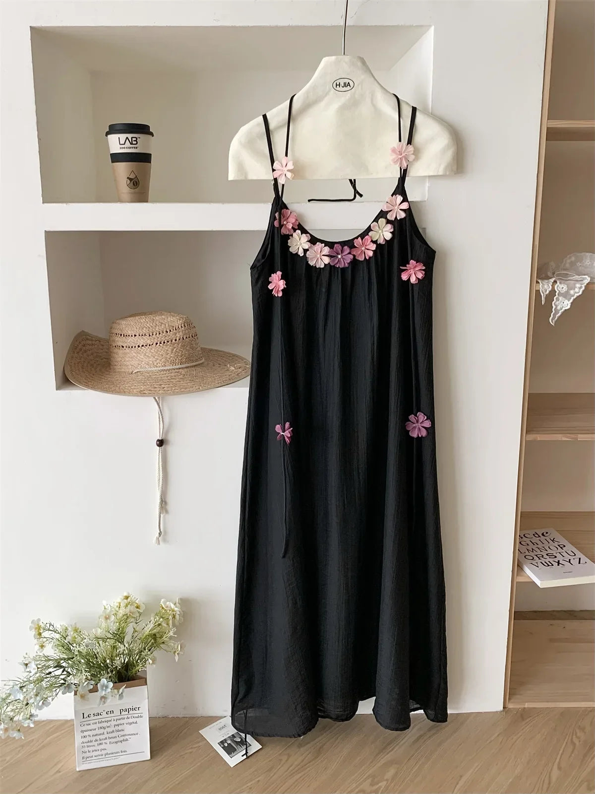 Spring Whisper – Loose Vacation Off-Shoulder Dress