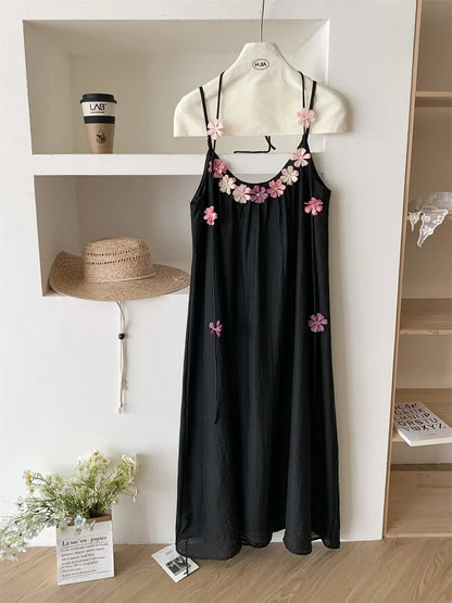 Spring Whisper – Loose Vacation Off-Shoulder Dress