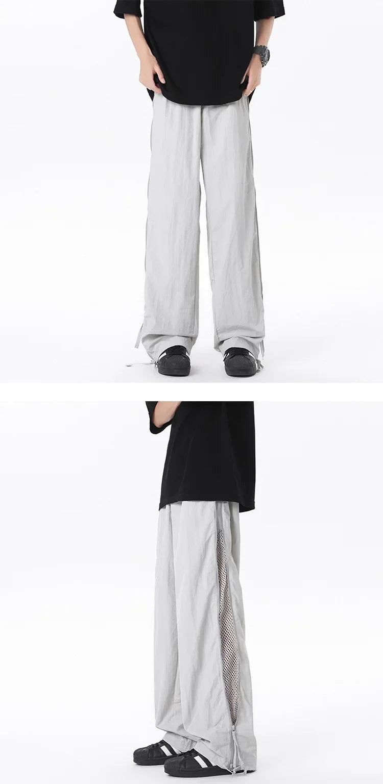 New  Men's Casual Straight Leg  Teenage Pants