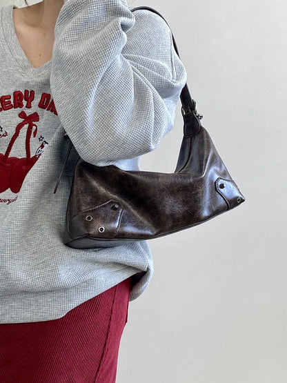 Spicy Girl Y3K Wasteland Leather Bag