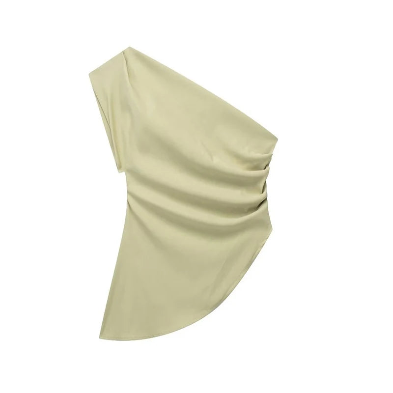 Asymmetric Off-Shoulder Top