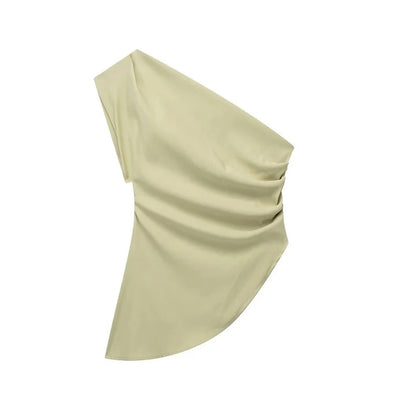 Asymmetric Off-Shoulder Top