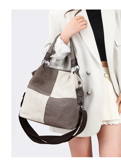 Canvas Retro Tote Bag