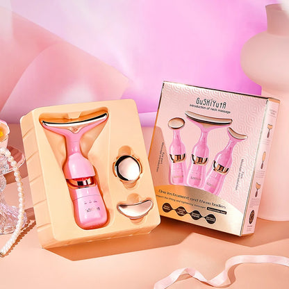 3 In 1  Neck Facial Eye Massager Facial Lifting Face Slimmer EMS Beauty Skin Tightening  Device