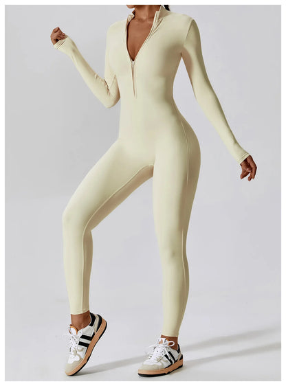 Long Sleeved Yoga Boilersuit