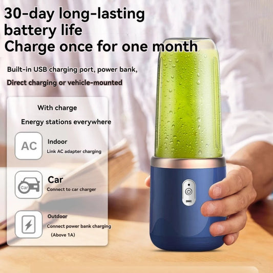 Electric Portable Smoothie Blender  Juice Cup Rechargeable Small Juice Cup