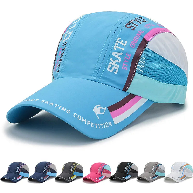 Quick Drying Thin Breathable Baseball Cap