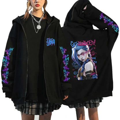 Arcane Jinx Zipper Hoodies
