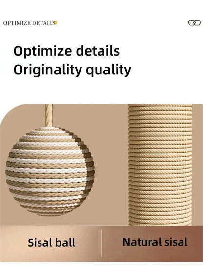 Pet Cat Toy Sisal scratcher