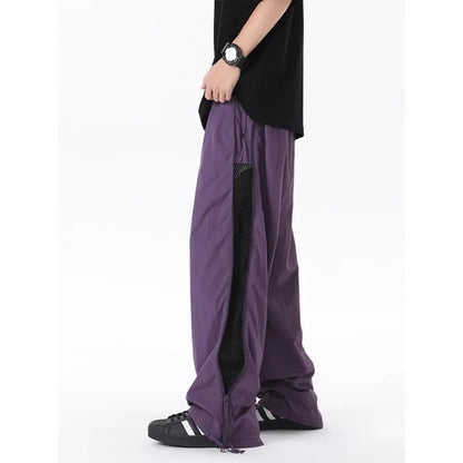 New  Men's Casual Straight Leg  Teenage Pants