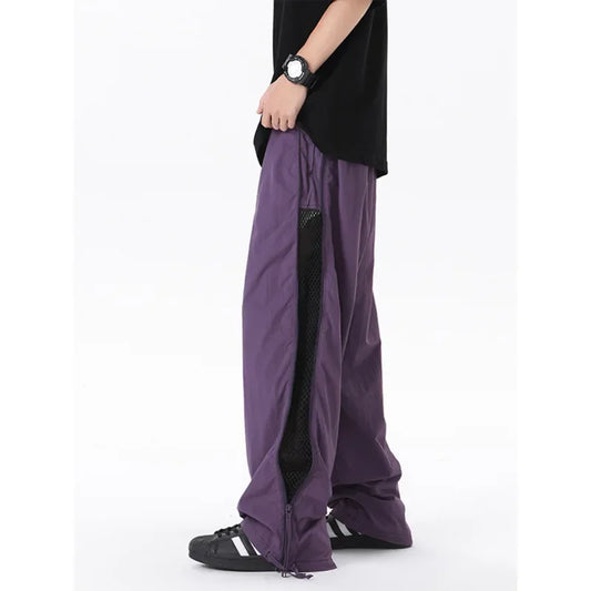 New  Men's Casual Straight Leg  Teenage Pants
