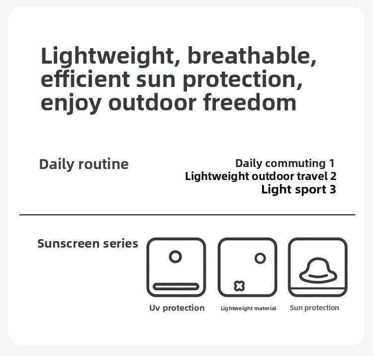 UPF50+ Quick Dry Ice Silk UV Protection