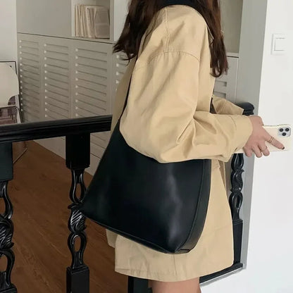 Minimalist PU Leather Bag