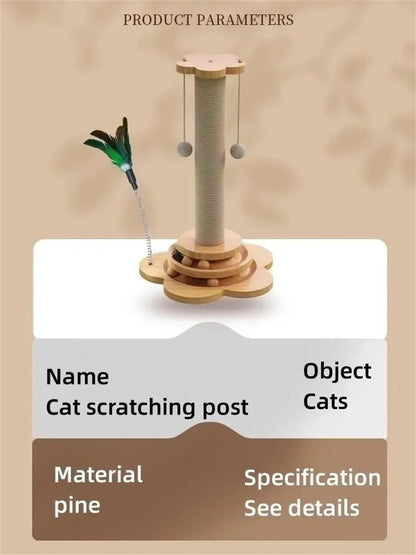Pet Cat Toy Sisal scratcher