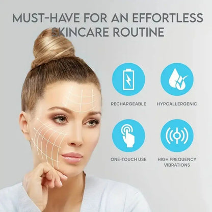 Ultrasonic Skin Scraper – Deep Pore Cleansing Facial Device for Men & Women, Professional Skin Care Tool