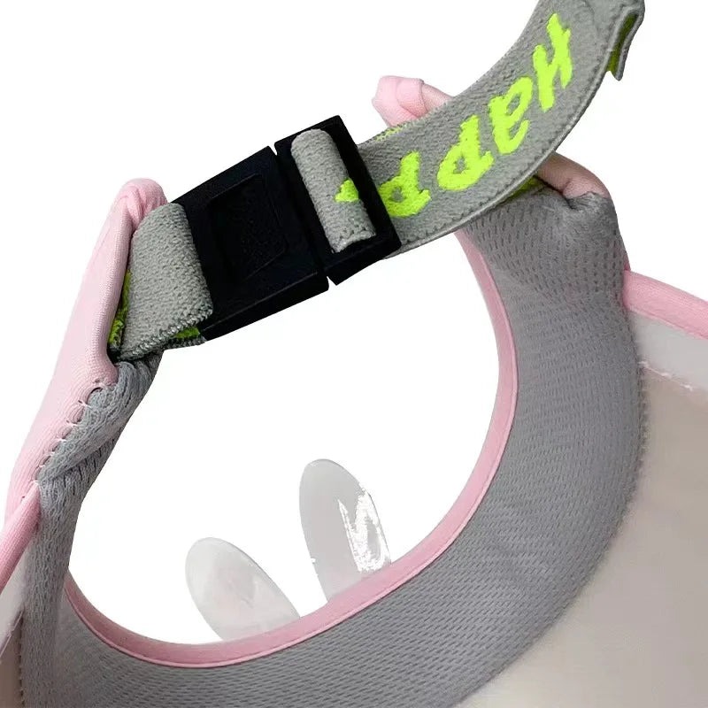 Rabbit Ear Empty Top Fan Hat USB Rechargeable