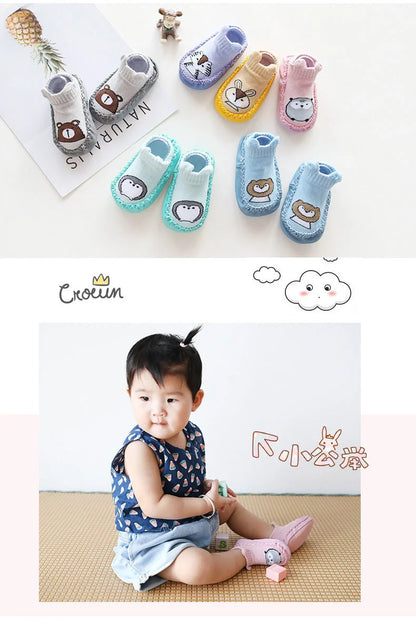 Anti Slip Soft Sole Baby Socks Slippers
