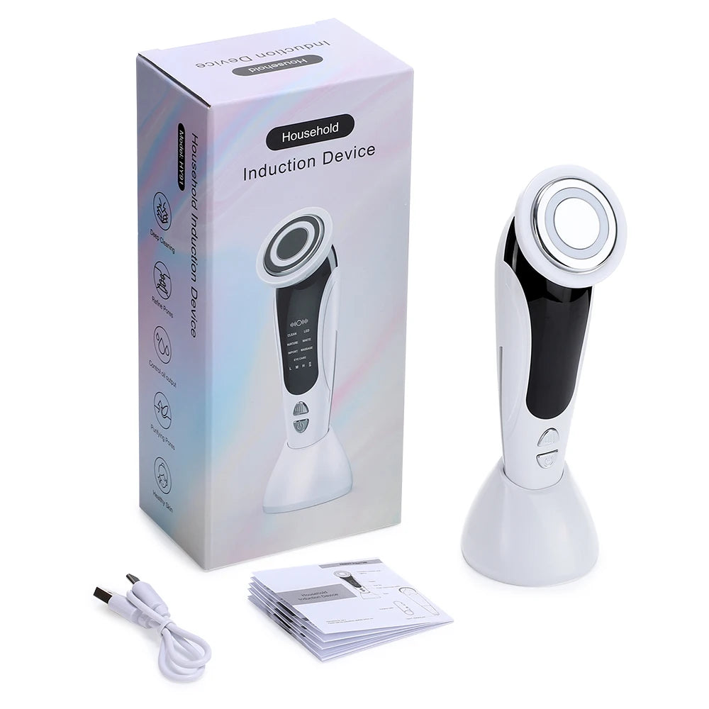 7 in 1 RF EMS  Wrinkle Removal Face Lift Multifunction Facial Massager Skin Care