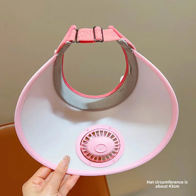 Children's Girls Boys Sun  Protection Fan Hat