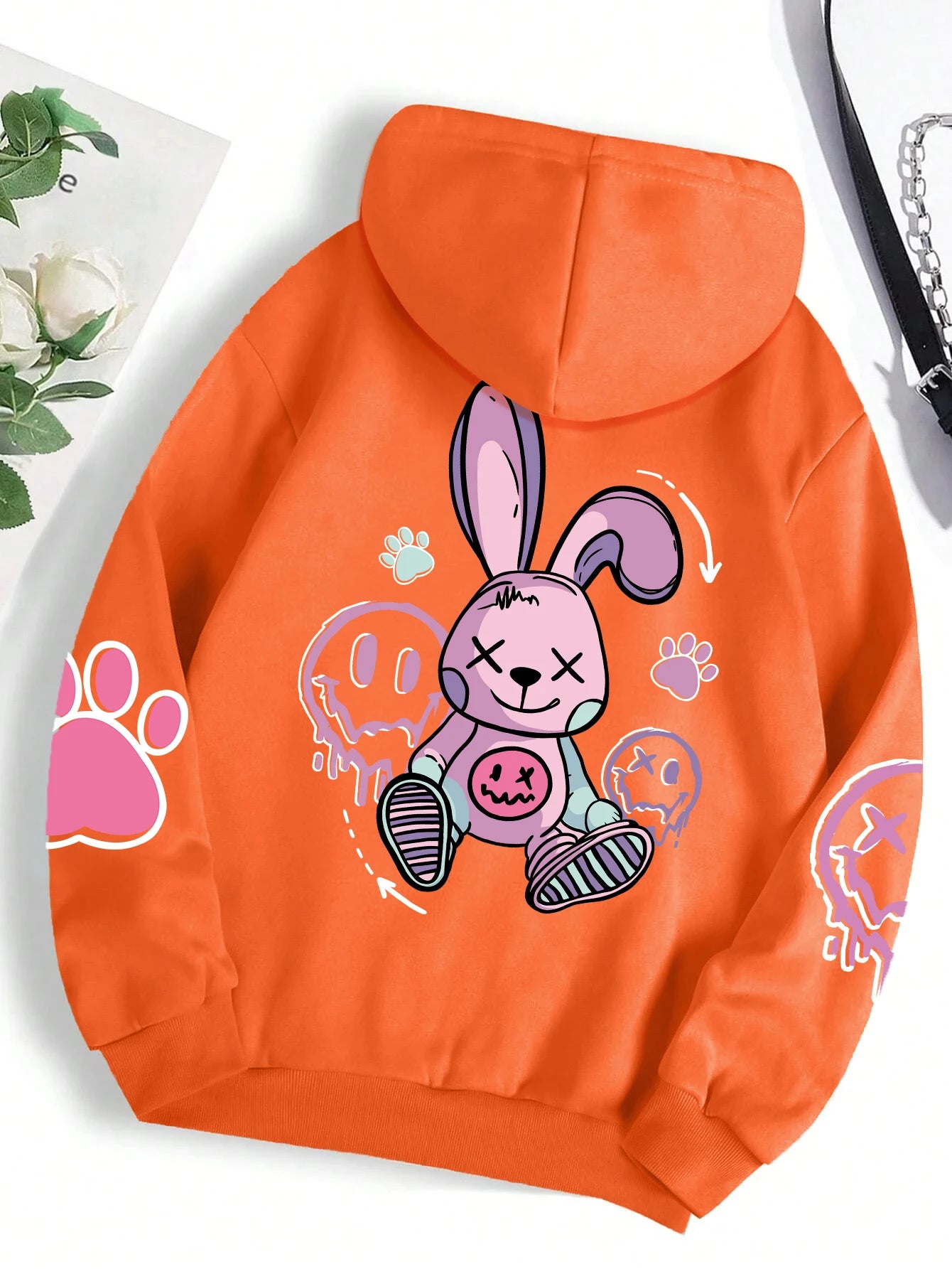 Hip Hop Street Casual Printed Hoodies