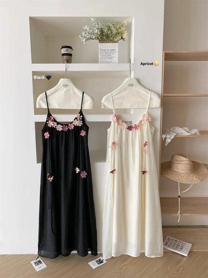 Spring Whisper – Loose Vacation Off-Shoulder Dress