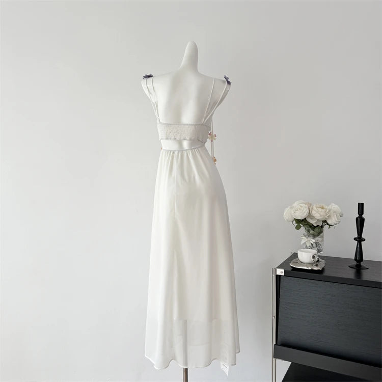 Moonlit Muse – Fairy Maxi Beach Dress