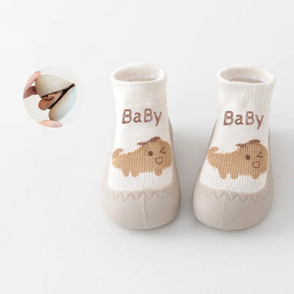 Cute Cartoon Infant  Kids Baby Socks Shoes
