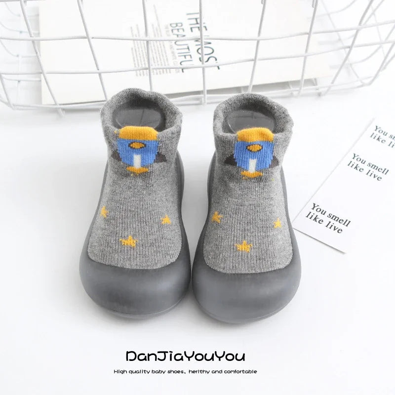Cute Cartoon Infant  Kids Baby Socks Shoes