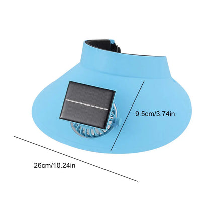UPF50+ Solar & Chargeable Fan Hat