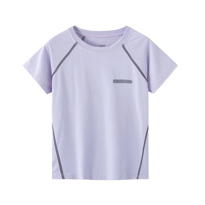 Quick Drying Sports Tshirt for Kids Boys Girls