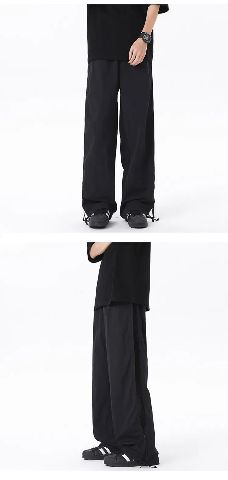 New  Men's Casual Straight Leg  Teenage Pants
