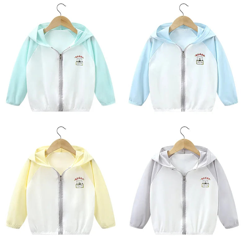 Kids UV Resistant  Sun Protection Hoodie