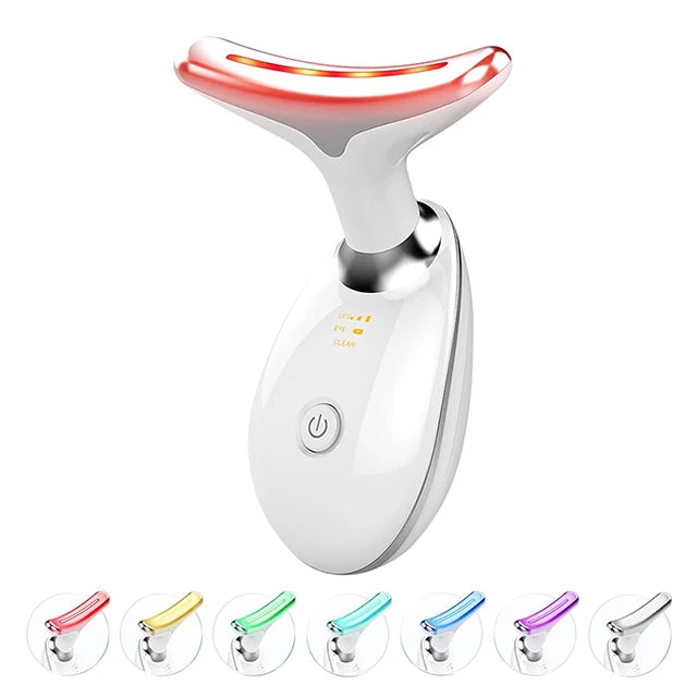 Household Thermal Neck Lifting & Firming Anti-Wrinkle Electric Face Massager –  Skin Tightening & Face Rejuvenation Device