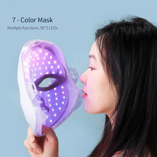 GlowLift™ Pro — for Wrinkles, Acne & Skin Firming LED Face & Neck Therapy Mask