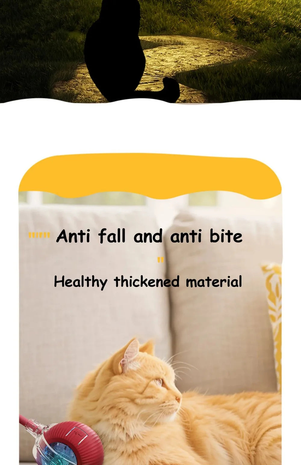 New Automatic Rolling Ball Cat Toy