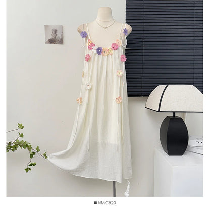 Floral Muse – Casual Korean Beach Dress