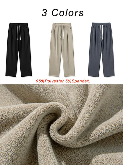 Thick Warm Fleece Winter Sweatpants