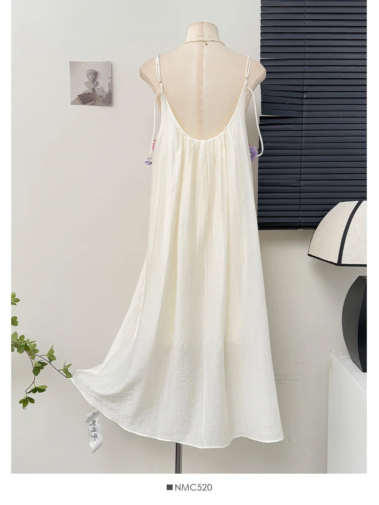 Floral Muse – Casual Korean Beach Dress