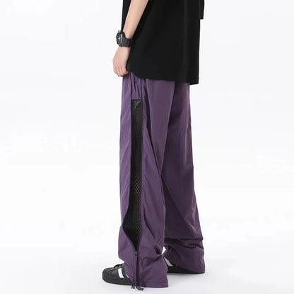 New  Men's Casual Straight Leg  Teenage Pants