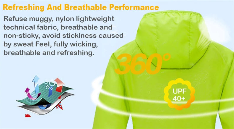 Anti UV Quick Dry Hiking Jacket