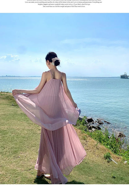 Fairy Shore – 2pc Beach Vacation Dress